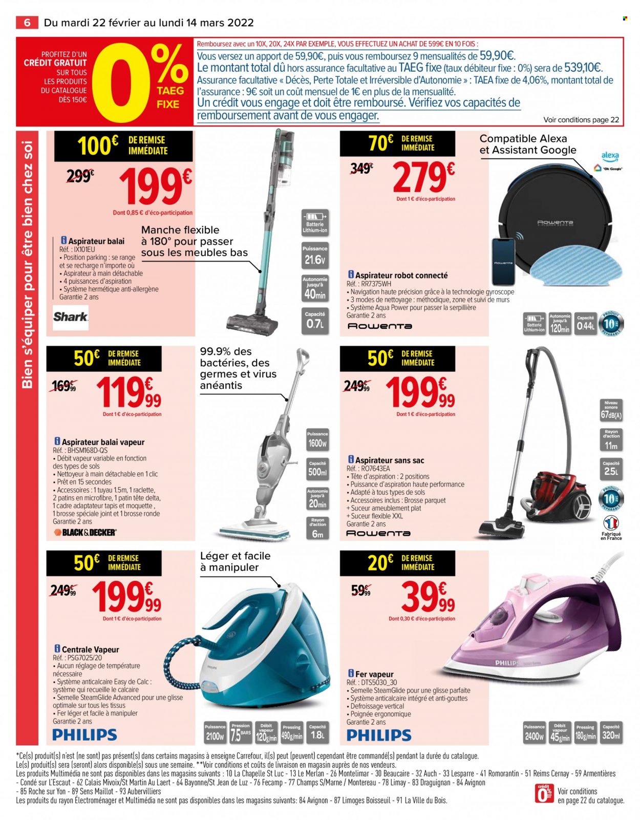 Catalogue Carrefour Hypermarchés - 22/02/2022 - 14/03/2022. Page 6