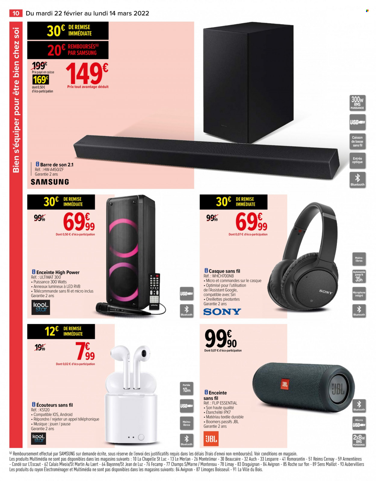 Catalogue Carrefour Hypermarchés - 22/02/2022 - 14/03/2022. Page 10