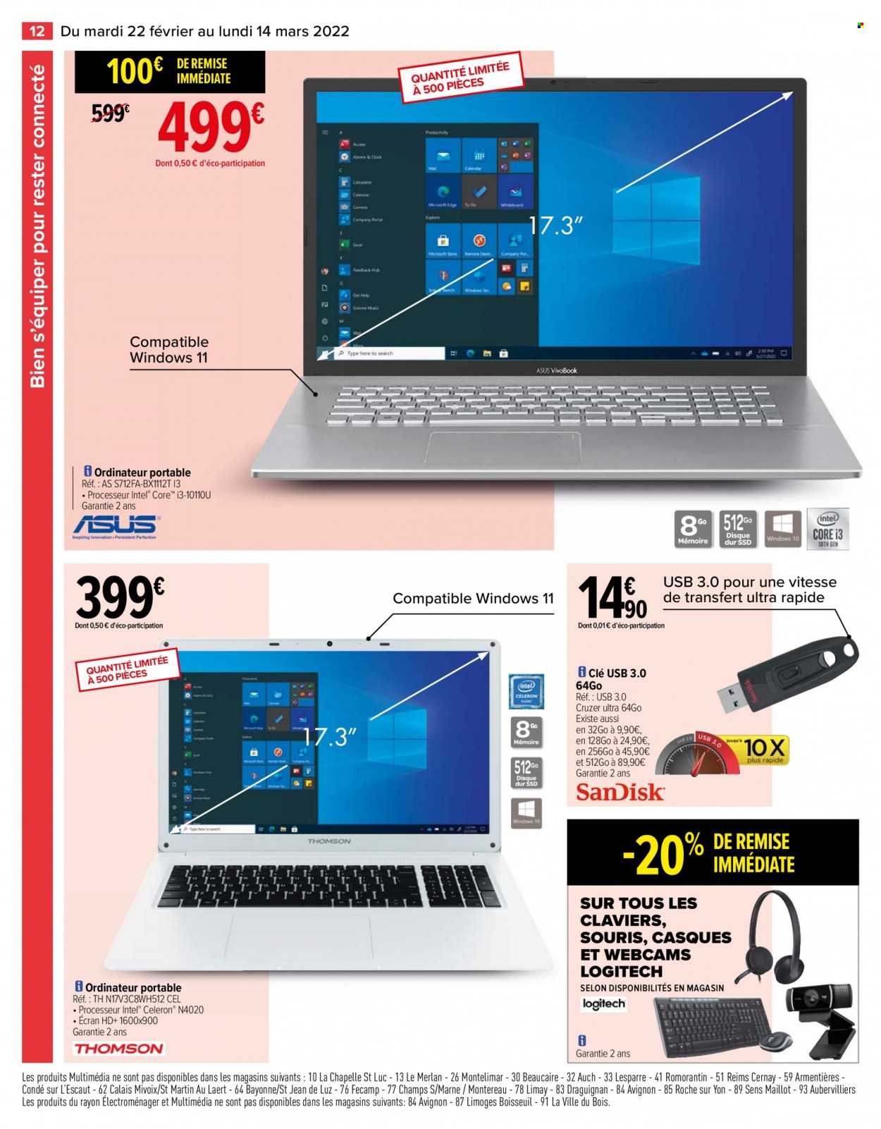 Catalogue Carrefour Hypermarchés - 22/02/2022 - 14/03/2022. Page 12