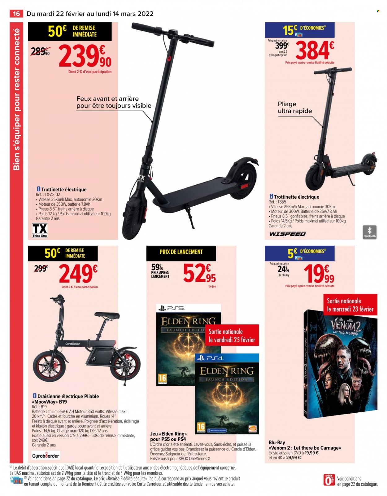 Catalogue Carrefour Hypermarchés - 22/02/2022 - 14/03/2022. Page 16