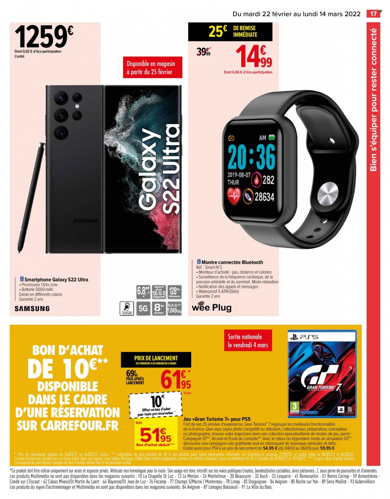 Catalogue Carrefour Hypermarchés - 22/02/2022 - 14/03/2022. Page 17