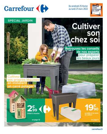 Catalogue Carrefour Hypermarchés - 25/02/2022 - 21/03/2022.