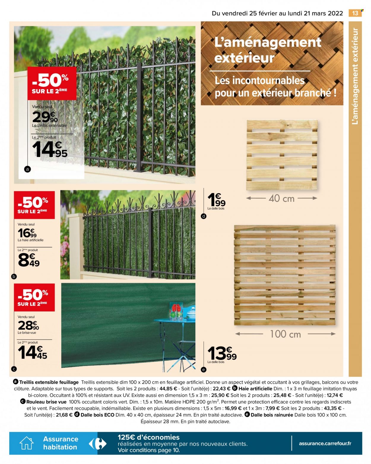 Catalogue Carrefour Hypermarchés - 25/02/2022 - 21/03/2022. Page 13