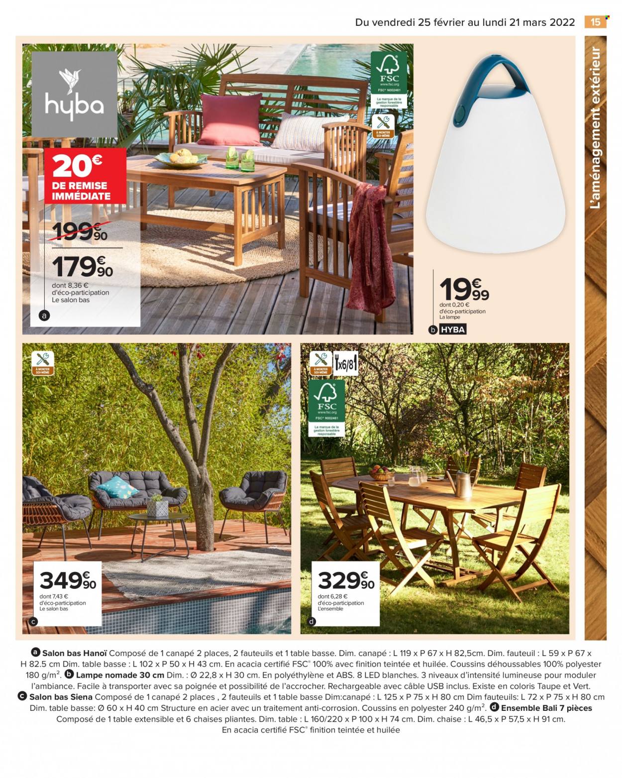 Catalogue Carrefour Hypermarchés - 25/02/2022 - 21/03/2022. Page 15