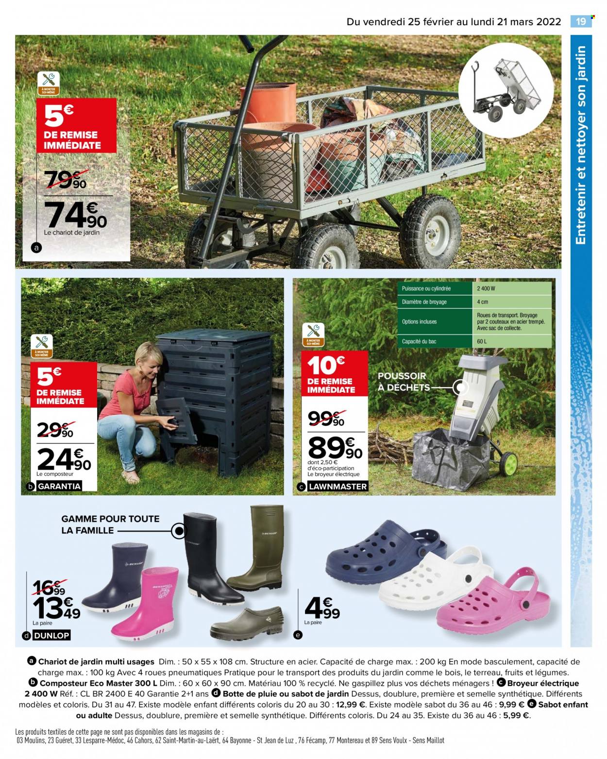 Catalogue Carrefour Hypermarchés - 25/02/2022 - 21/03/2022. Page 19