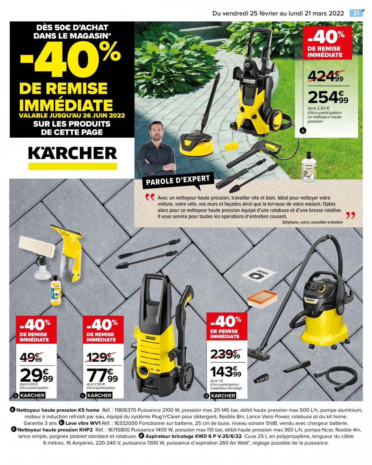 Catalogue Carrefour Hypermarchés - 25/02/2022 - 21/03/2022. Page 21