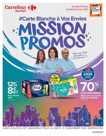 Catalogue Carrefour Market - 22/02/2022 - 06/03/2022.