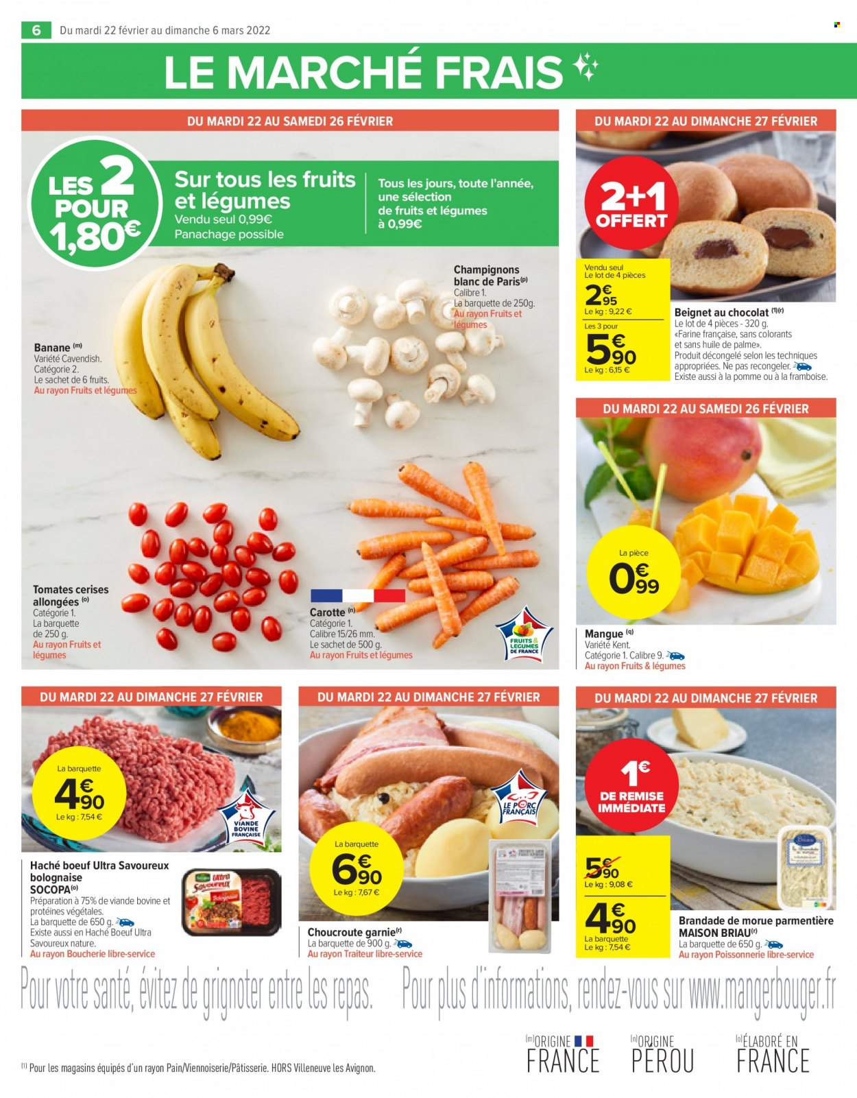 Catalogue Carrefour Market - 22/02/2022 - 06/03/2022. Page 6