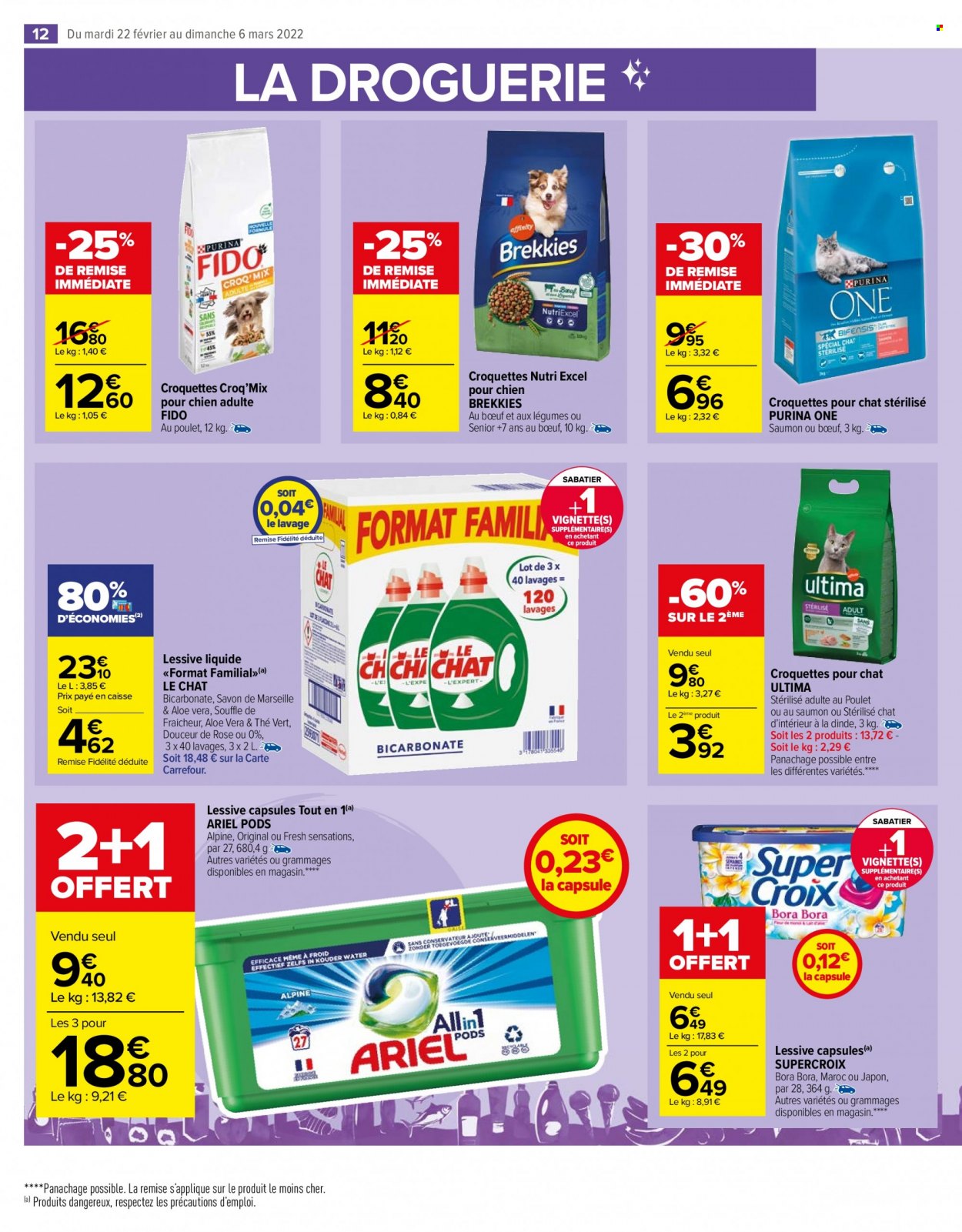 Catalogue Carrefour Market - 22/02/2022 - 06/03/2022. Page 12