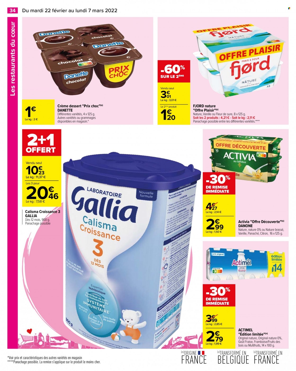 Catalogue Carrefour - 22/02/2022 - 07/03/2022. Page 34