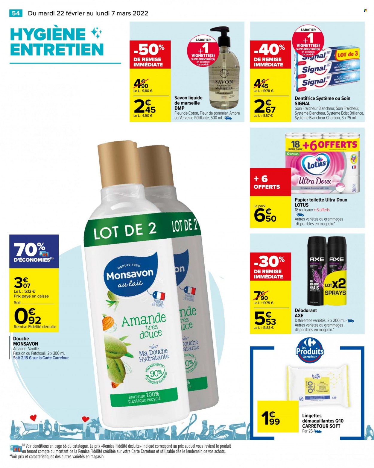 Catalogue Carrefour - 22/02/2022 - 07/03/2022. Page 54