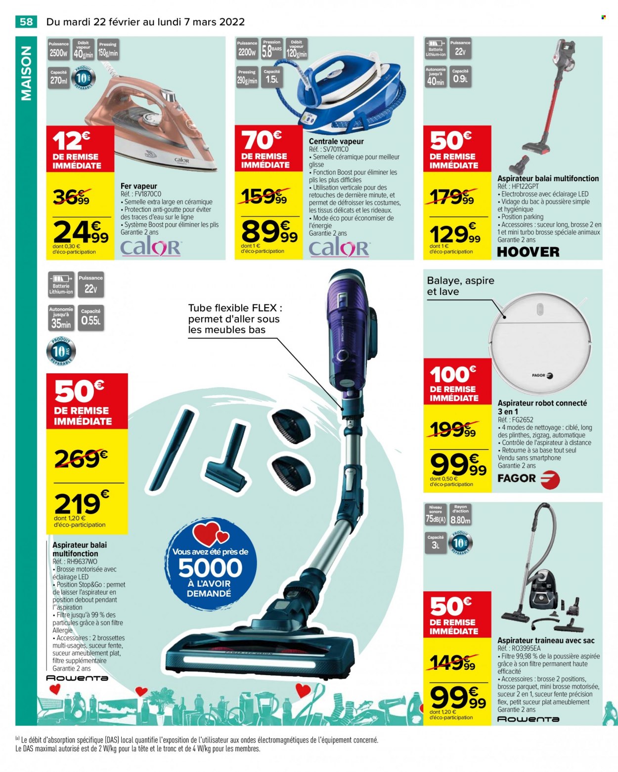 Catalogue Carrefour - 22/02/2022 - 07/03/2022. Page 58