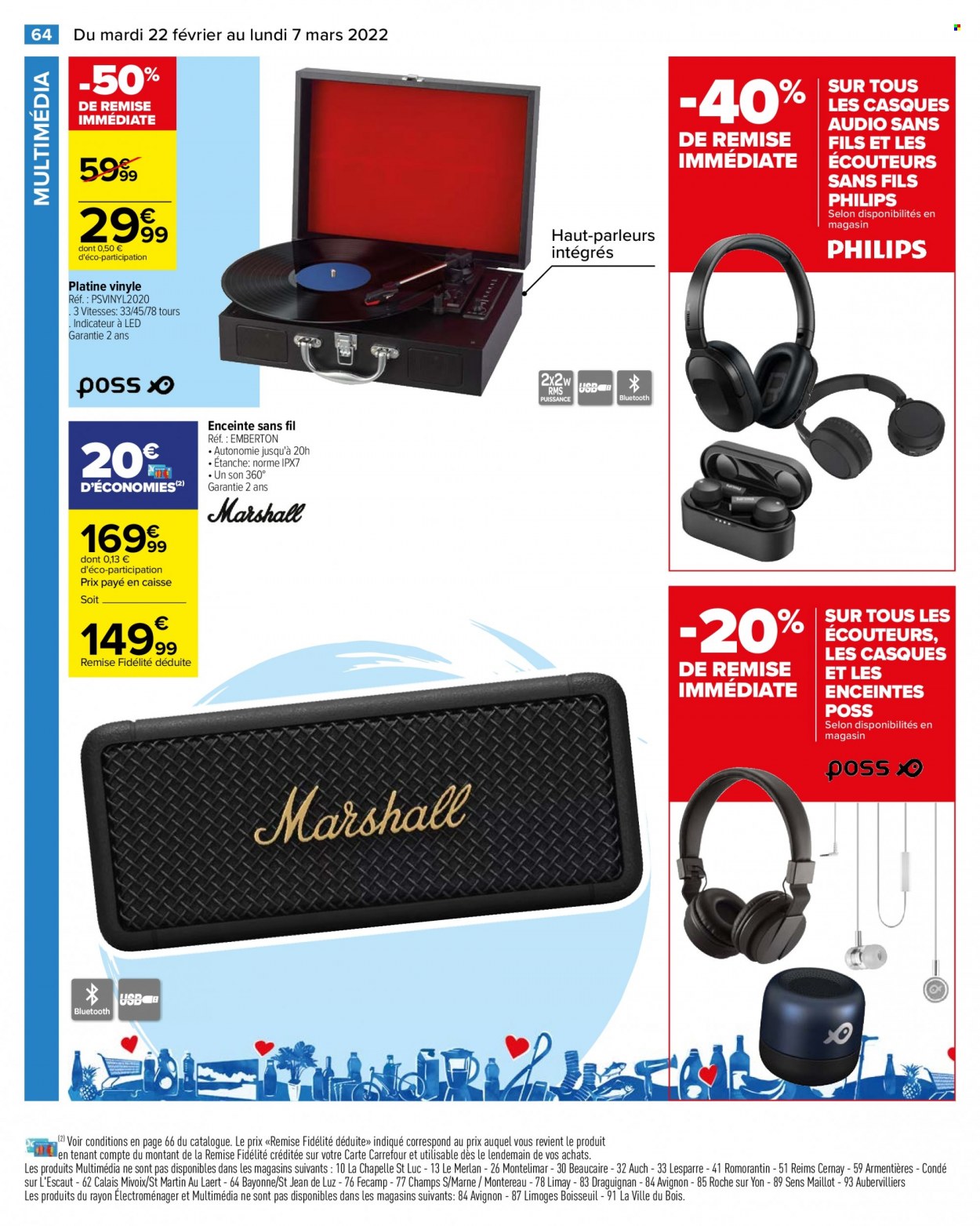 Catalogue Carrefour - 22/02/2022 - 07/03/2022. Page 64