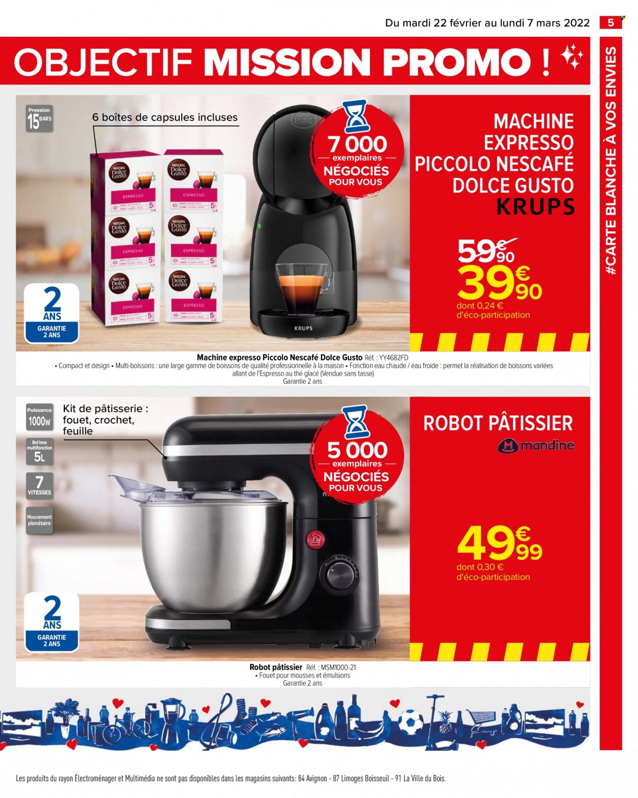 Catalogue Carrefour Hypermarchés - 22/02/2022 - 07/03/2022. Page 5