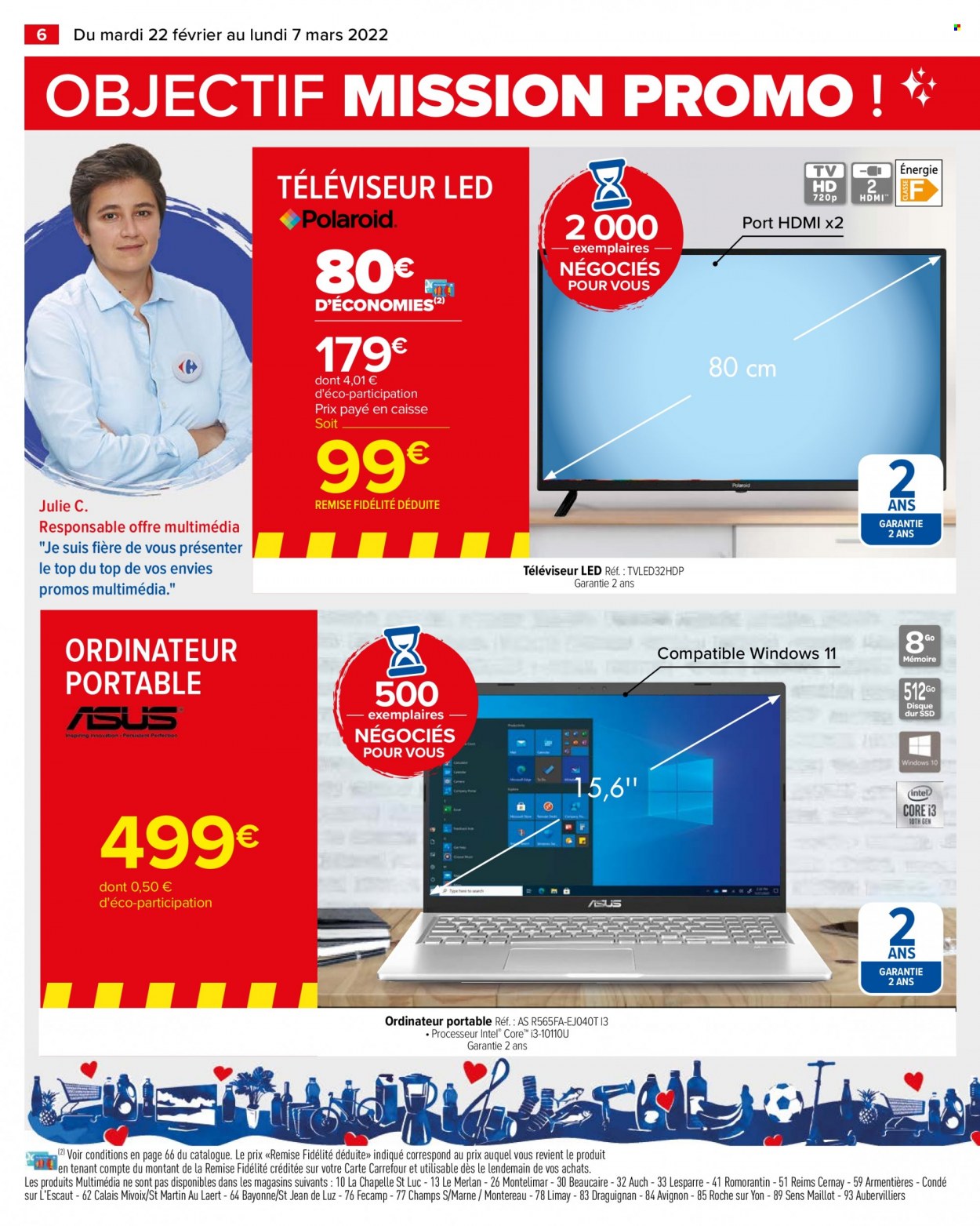 Catalogue Carrefour Hypermarchés - 22/02/2022 - 07/03/2022. Page 6