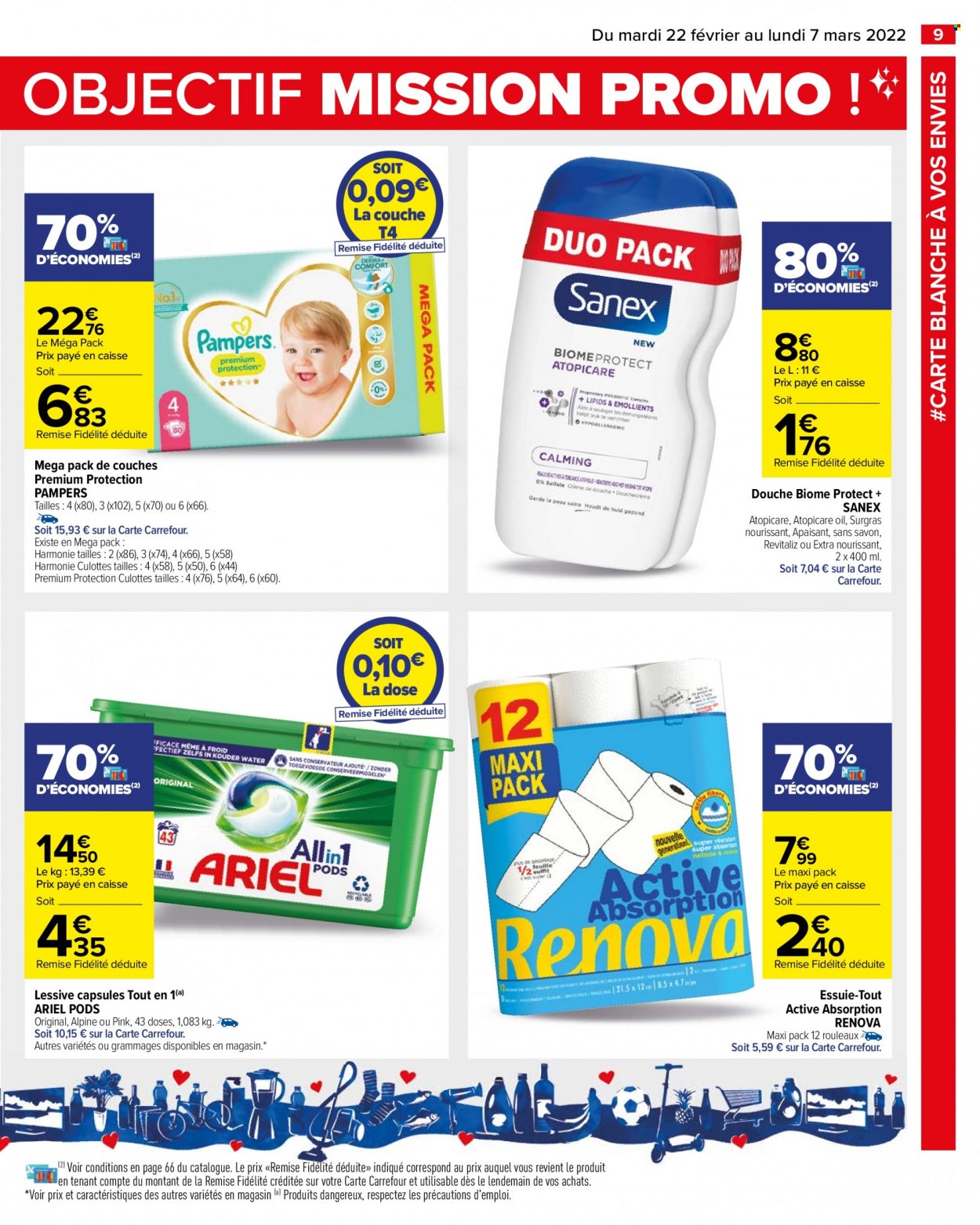 Catalogue Carrefour Hypermarchés - 22/02/2022 - 07/03/2022. Page 9