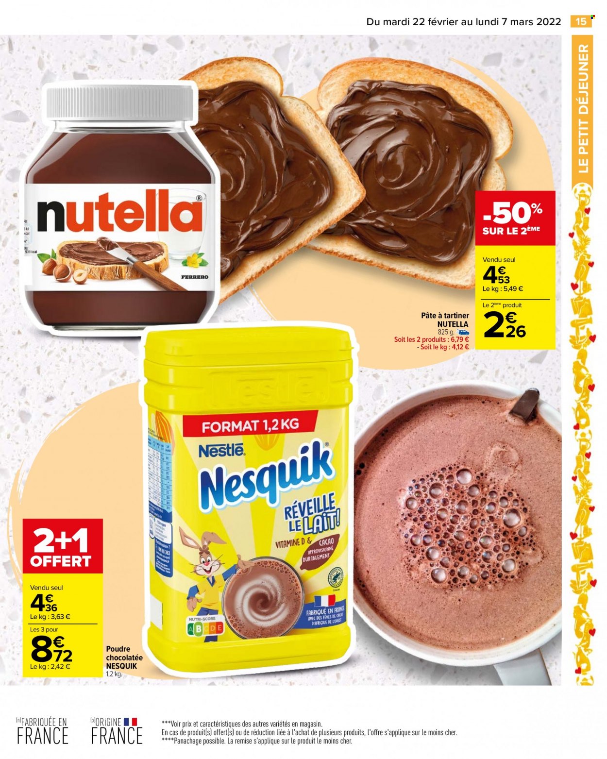 Catalogue Carrefour Hypermarchés - 22/02/2022 - 07/03/2022. Page 15