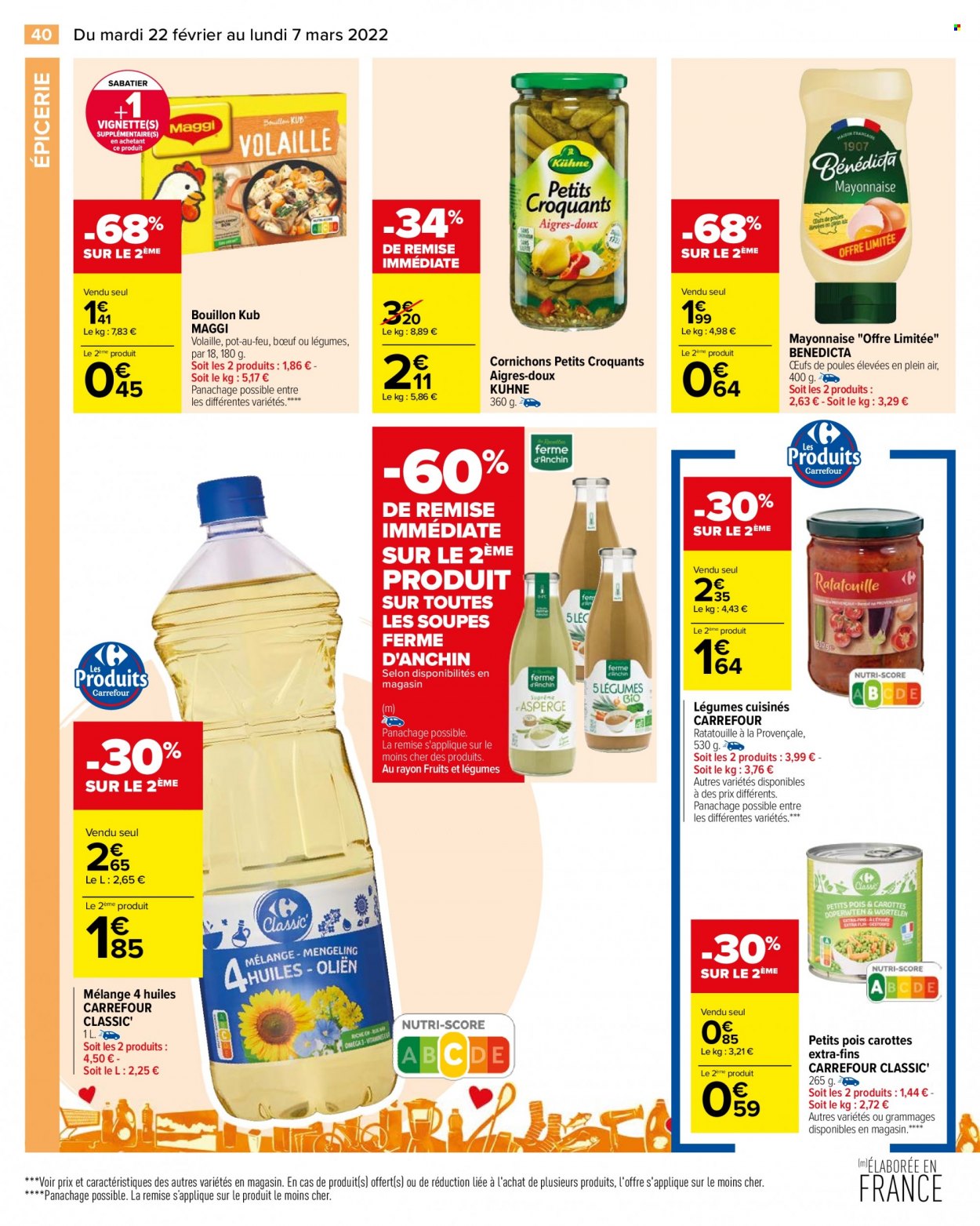Catalogue Carrefour Hypermarchés - 22/02/2022 - 07/03/2022. Page 40