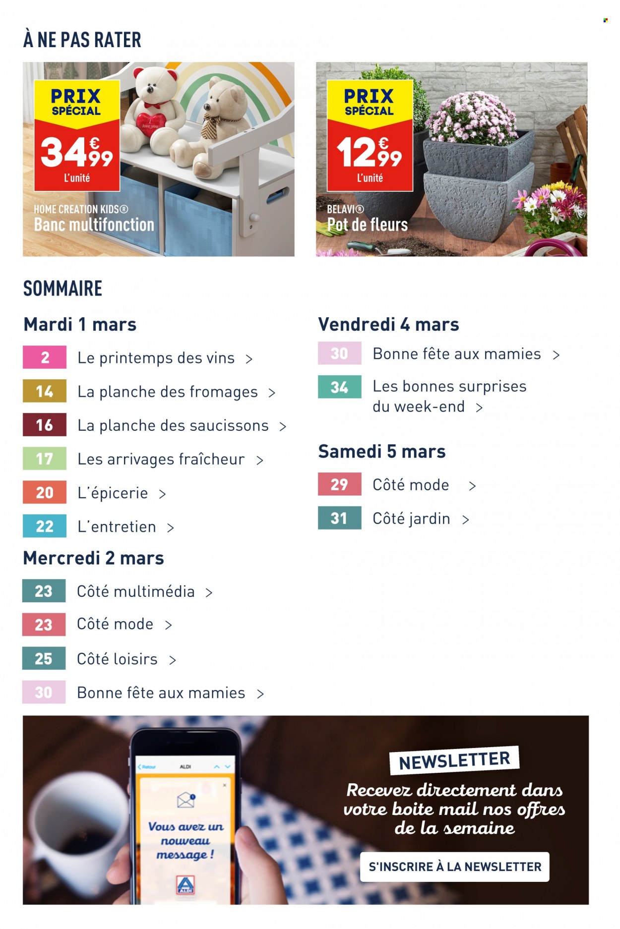 Catalogue ALDI - 01/03/2022 - 07/03/2022. Page 3