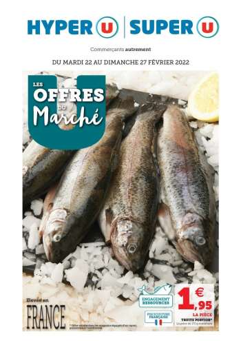 Catalogue Magasins U - 22/02/2022 - 27/02/2022.