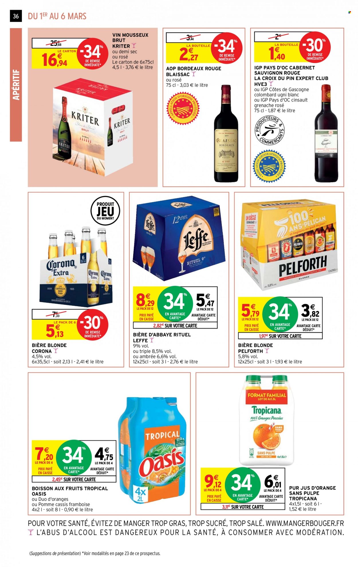 Catalogue Intermarché Super - 01/03/2022 - 06/03/2022. Page 36