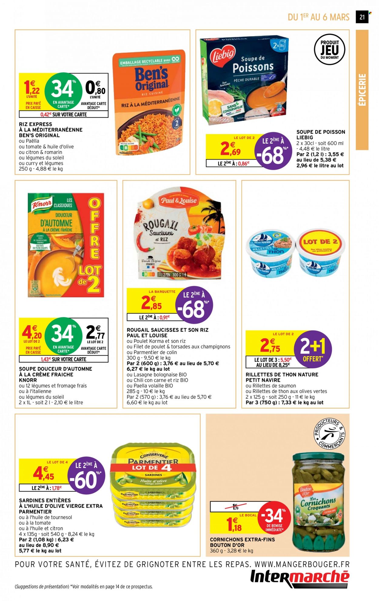 Catalogue Intermarché Contact - 01/03/2022 - 06/03/2022. Page 21