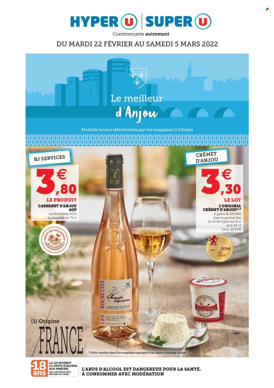 Catalogue Magasins U - 22/02/2022 - 05/03/2022. Page 1