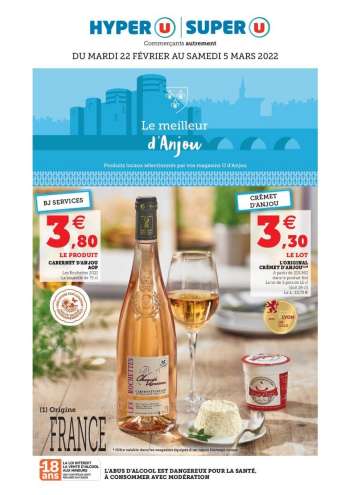 Catalogue Magasins U - 22/02/2022 - 05/03/2022.