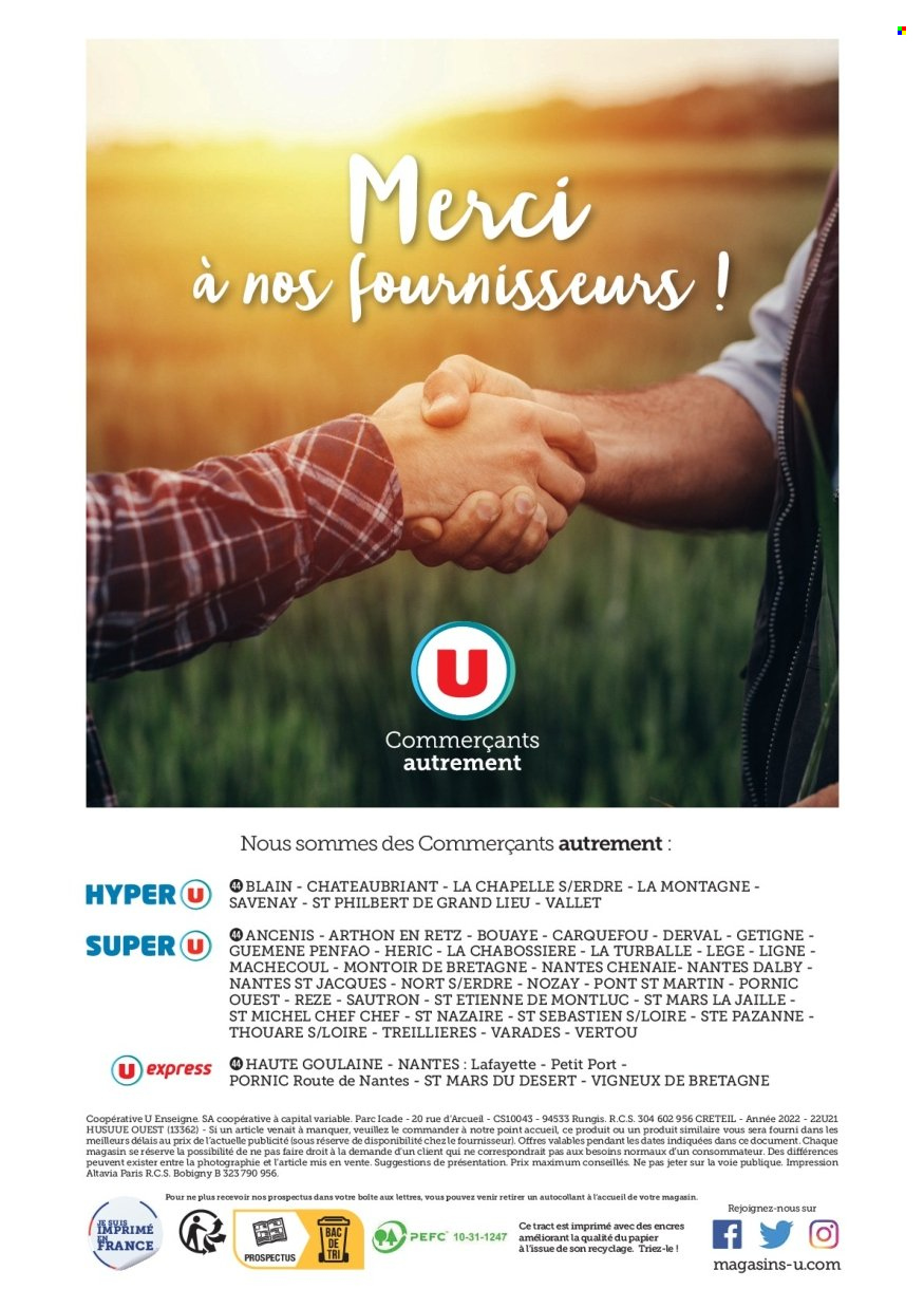 Catalogue Magasins U - 22/02/2022 - 05/03/2022. Page 16