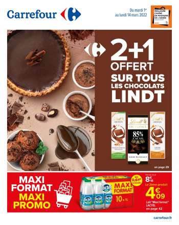 Catalogue Carrefour Hypermarchés - 01/03/2022 - 14/03/2022.