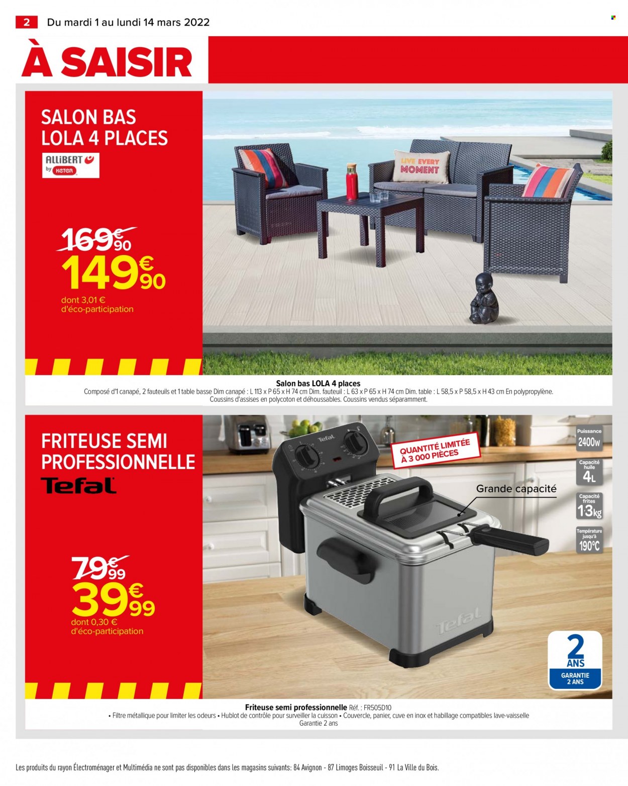 Catalogue Carrefour Hypermarchés - 01/03/2022 - 14/03/2022. Page 2