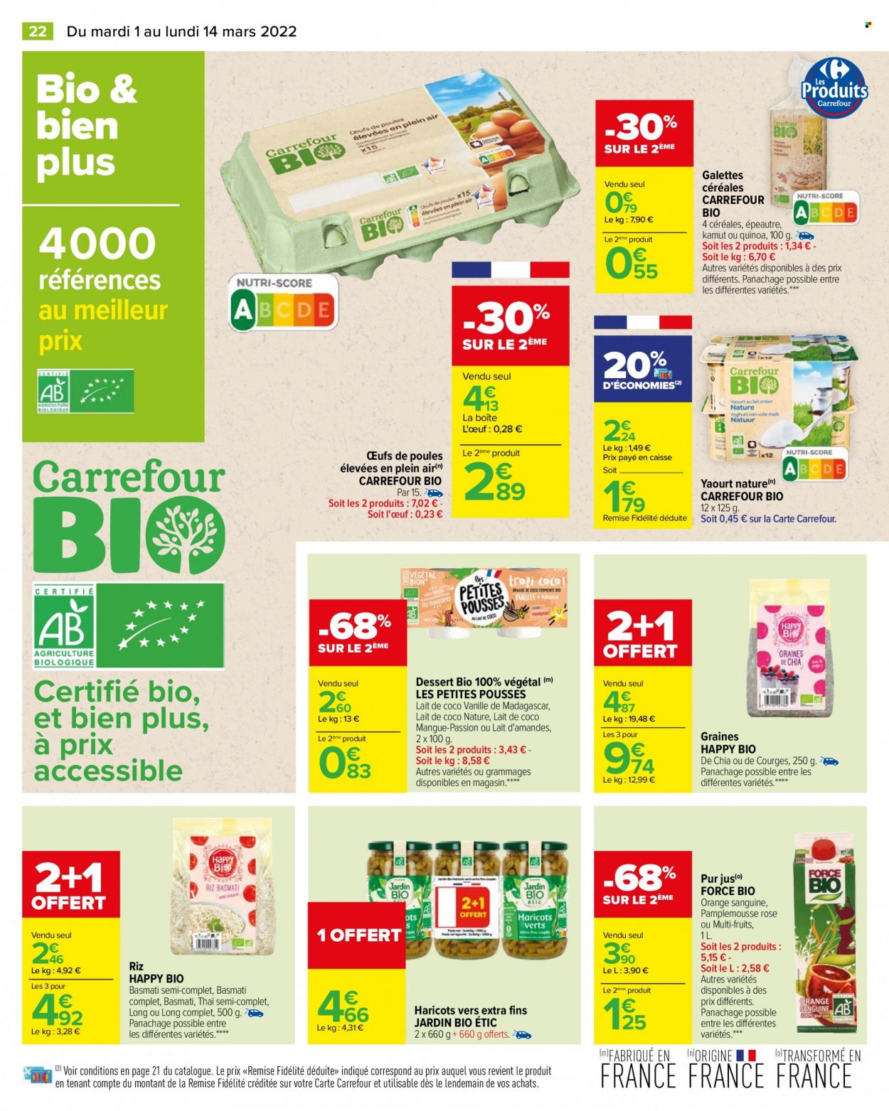 Catalogue Carrefour Hypermarchés - 01/03/2022 - 14/03/2022. Page 22