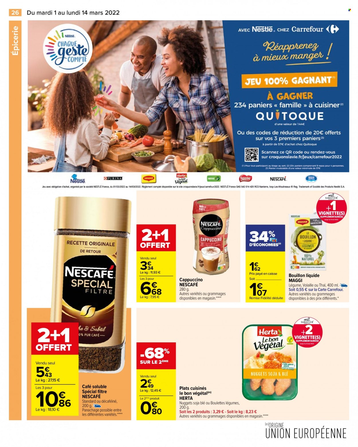 Catalogue Carrefour Hypermarchés - 01/03/2022 - 14/03/2022. Page 26