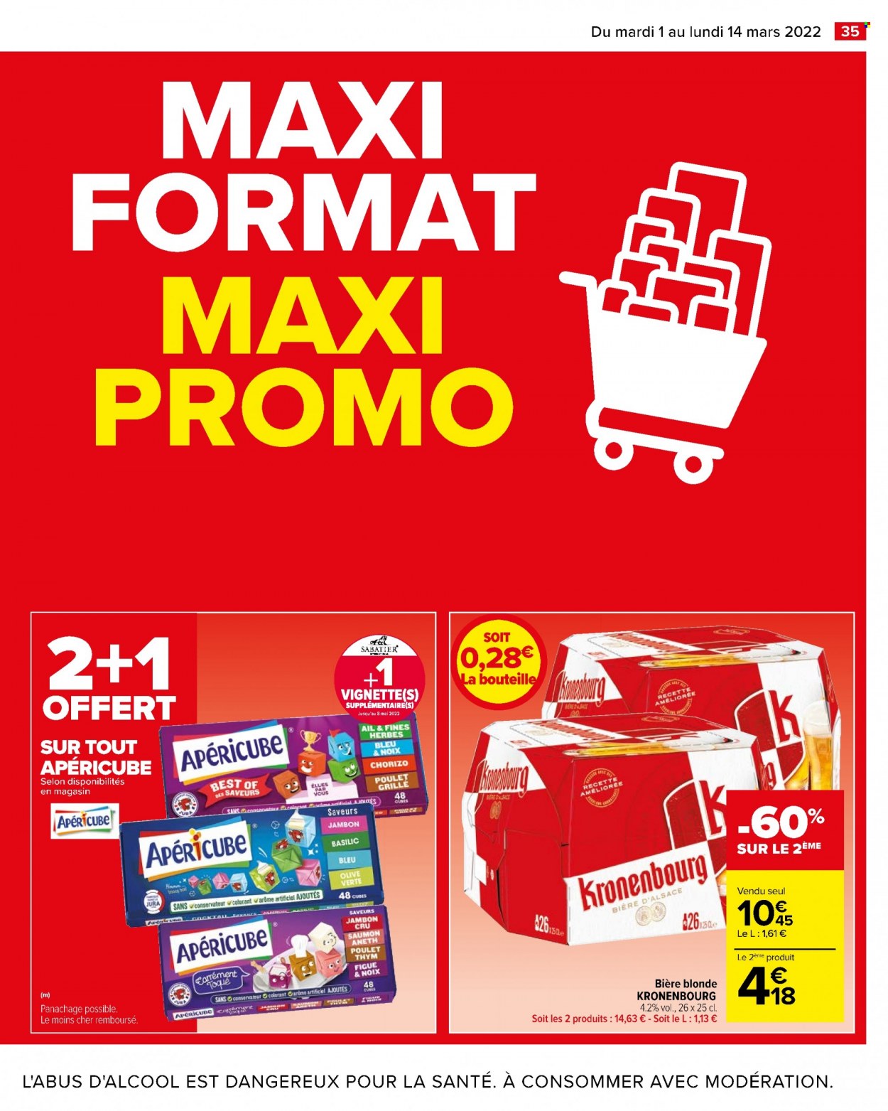 Catalogue Carrefour Hypermarchés - 01/03/2022 - 14/03/2022. Page 35
