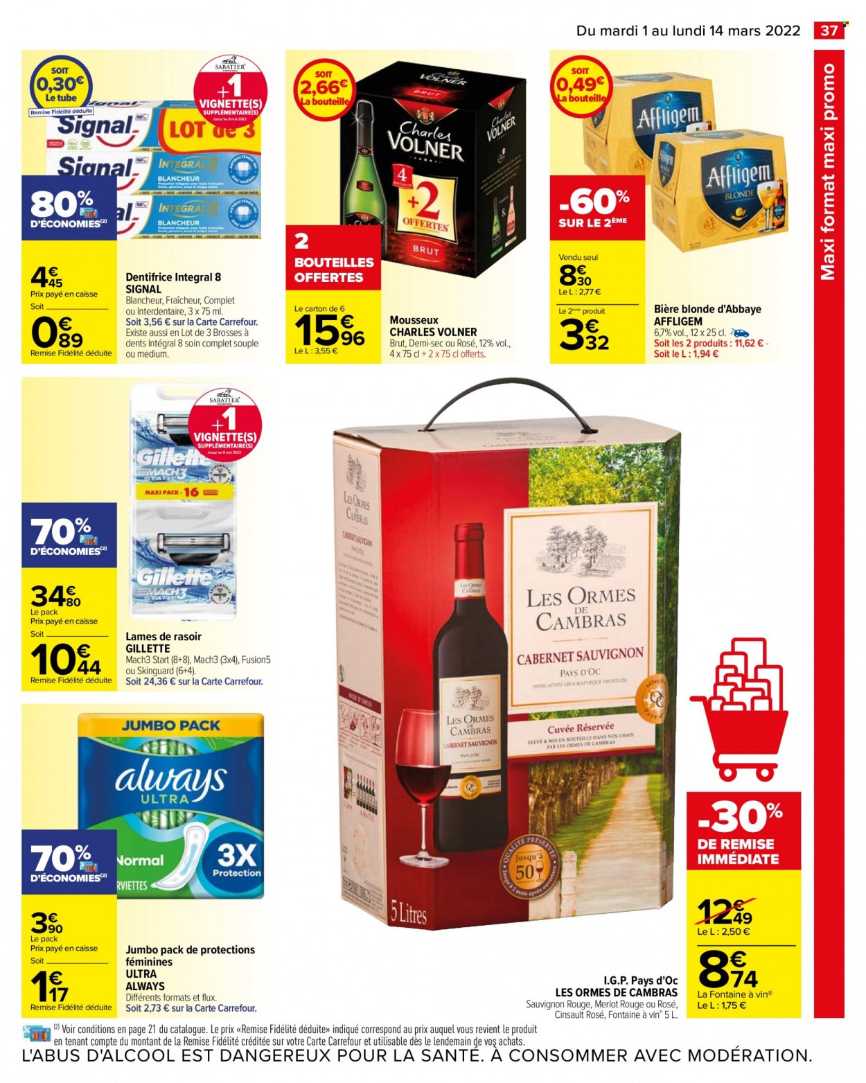 Catalogue Carrefour Hypermarchés - 01/03/2022 - 14/03/2022. Page 37