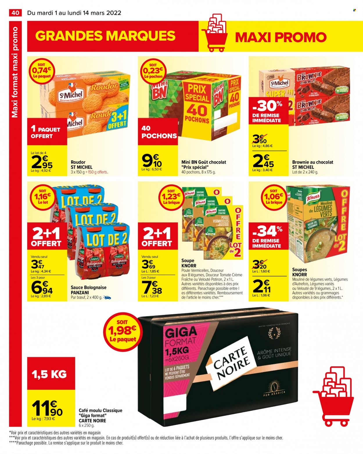 Catalogue Carrefour Hypermarchés - 01/03/2022 - 14/03/2022. Page 40