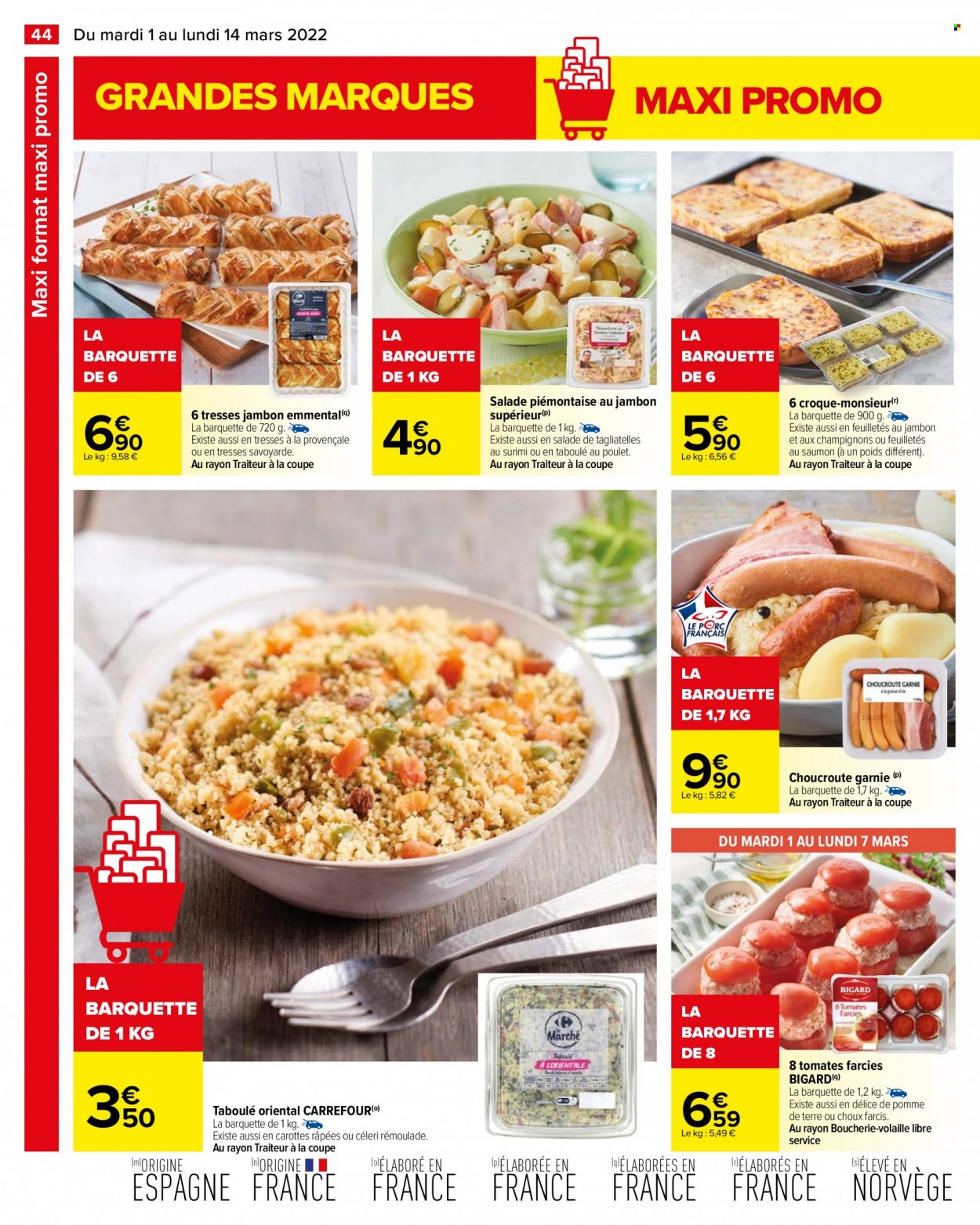 Catalogue Carrefour Hypermarchés - 01/03/2022 - 14/03/2022. Page 44