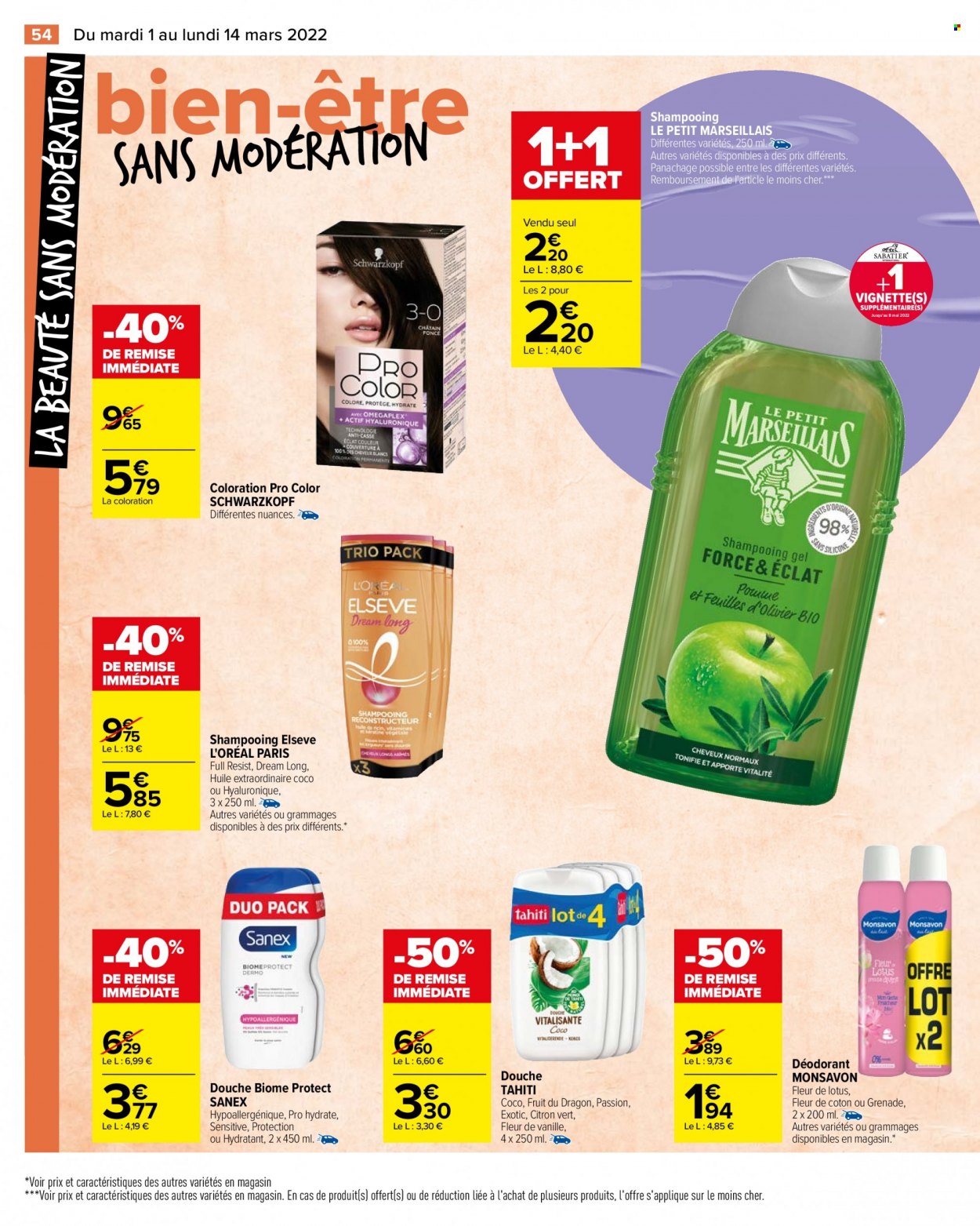 Catalogue Carrefour Hypermarchés - 01/03/2022 - 14/03/2022. Page 54