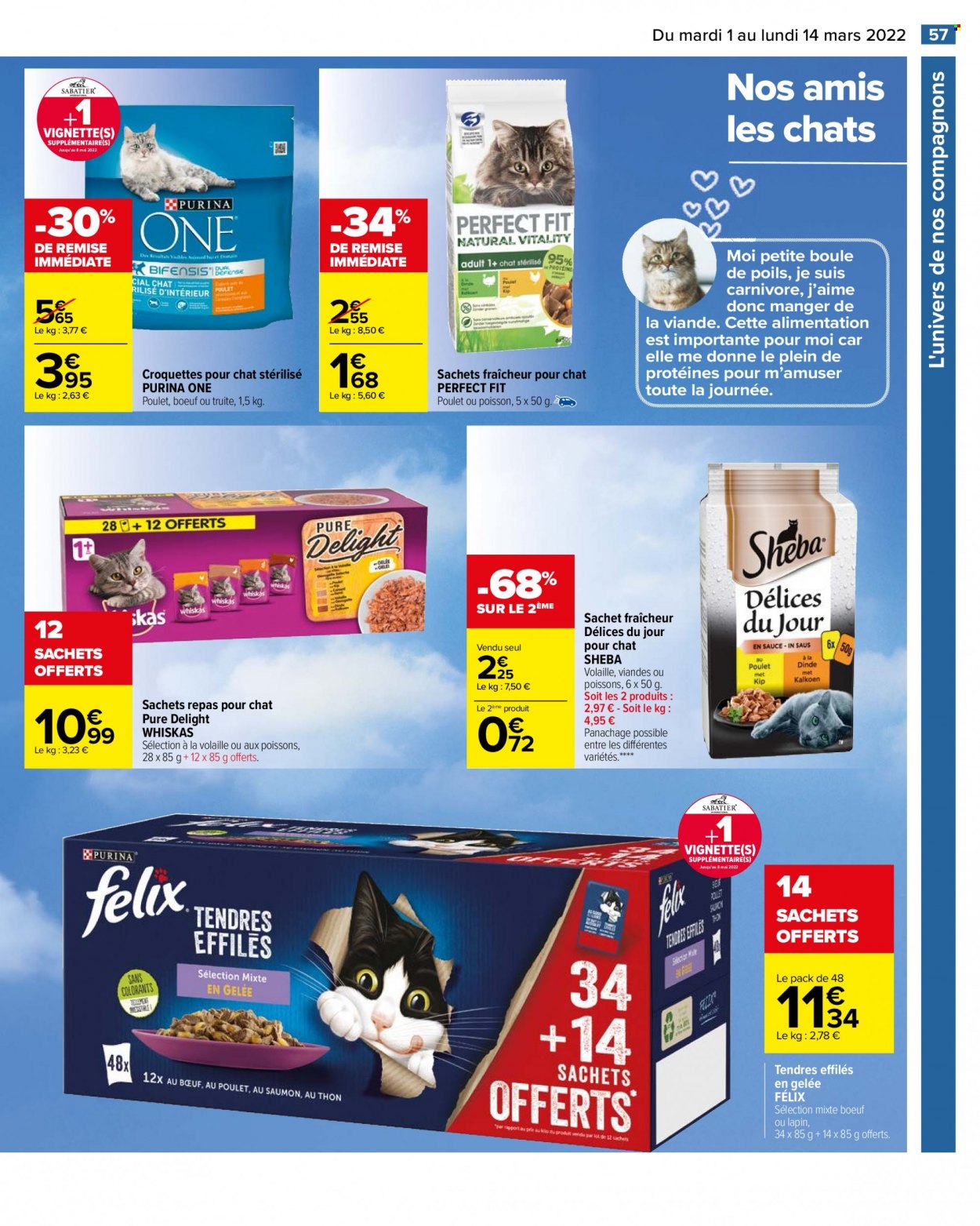 Catalogue Carrefour Hypermarchés - 01/03/2022 - 14/03/2022. Page 57