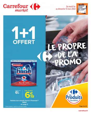 Catalogue Carrefour Market - 01/03/2022 - 13/03/2022.