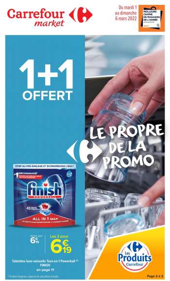 Catalogue Carrefour Market - 01/03/2022 - 06/03/2022.
