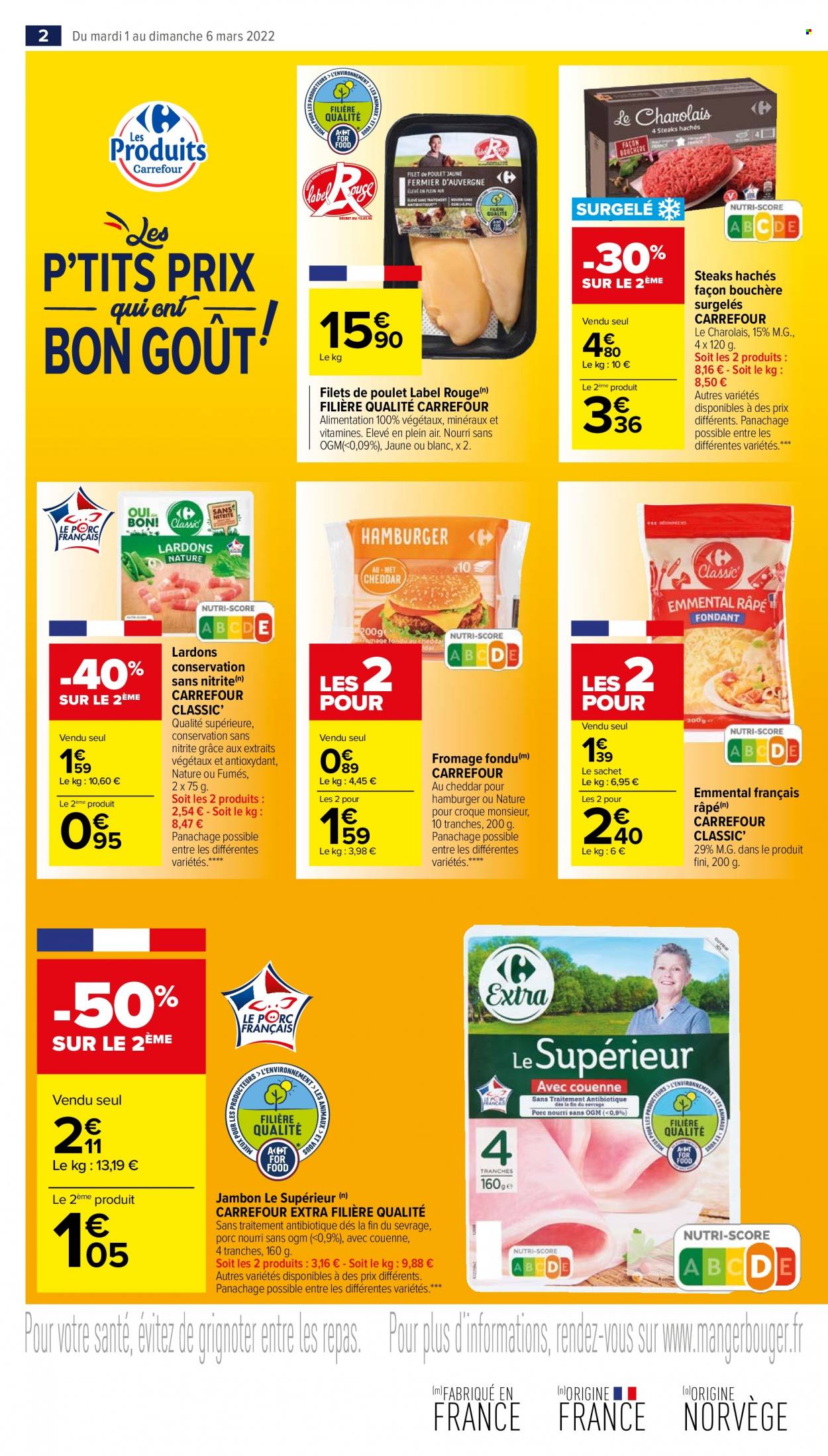 Catalogue Carrefour Market - 01/03/2022 - 06/03/2022. Page 2