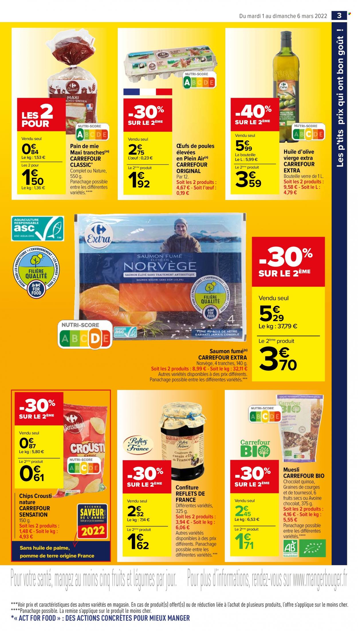 Catalogue Carrefour Market - 01/03/2022 - 06/03/2022. Page 3