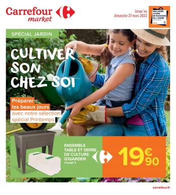 Catalogue Carrefour Market - 01/03/2022 - 27/03/2022.