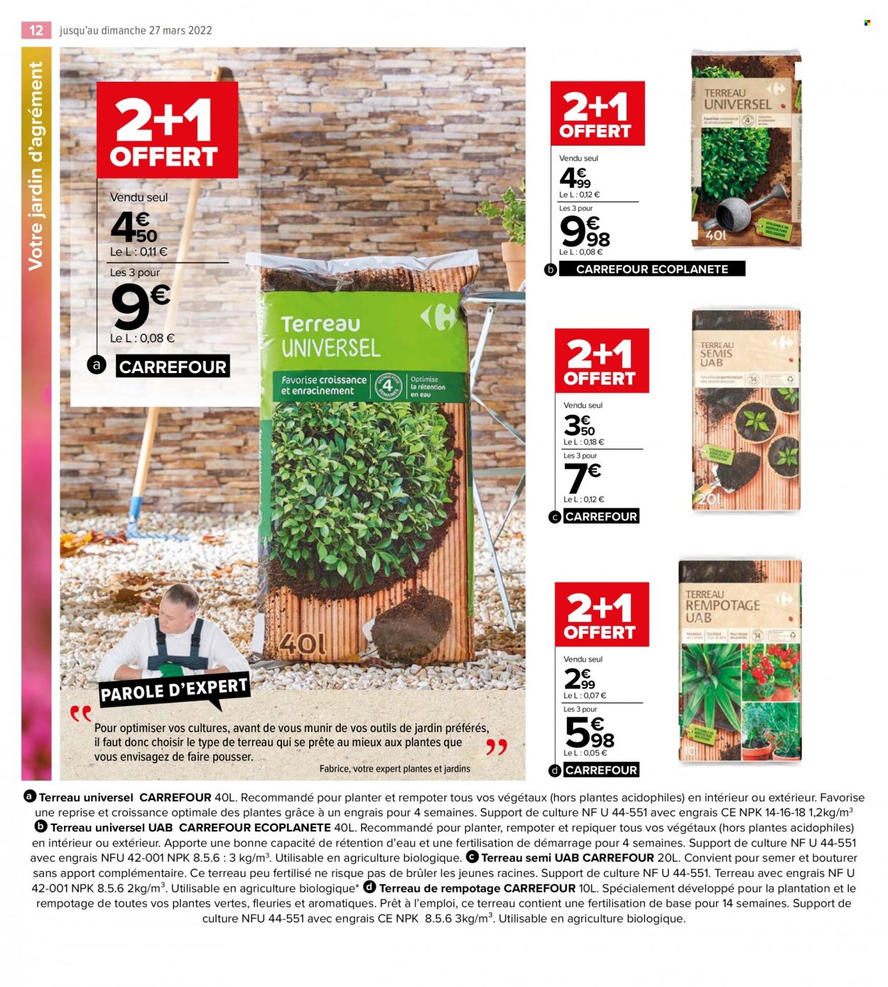 Catalogue Carrefour Market - 01/03/2022 - 27/03/2022. Page 14