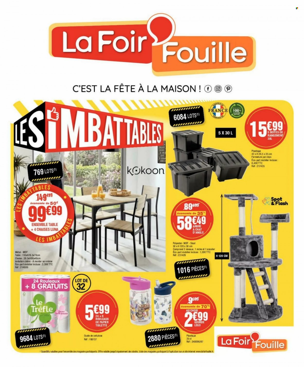 Catalogue La Foir'Fouille - 21/02/2022 - 27/02/2022. Page 1