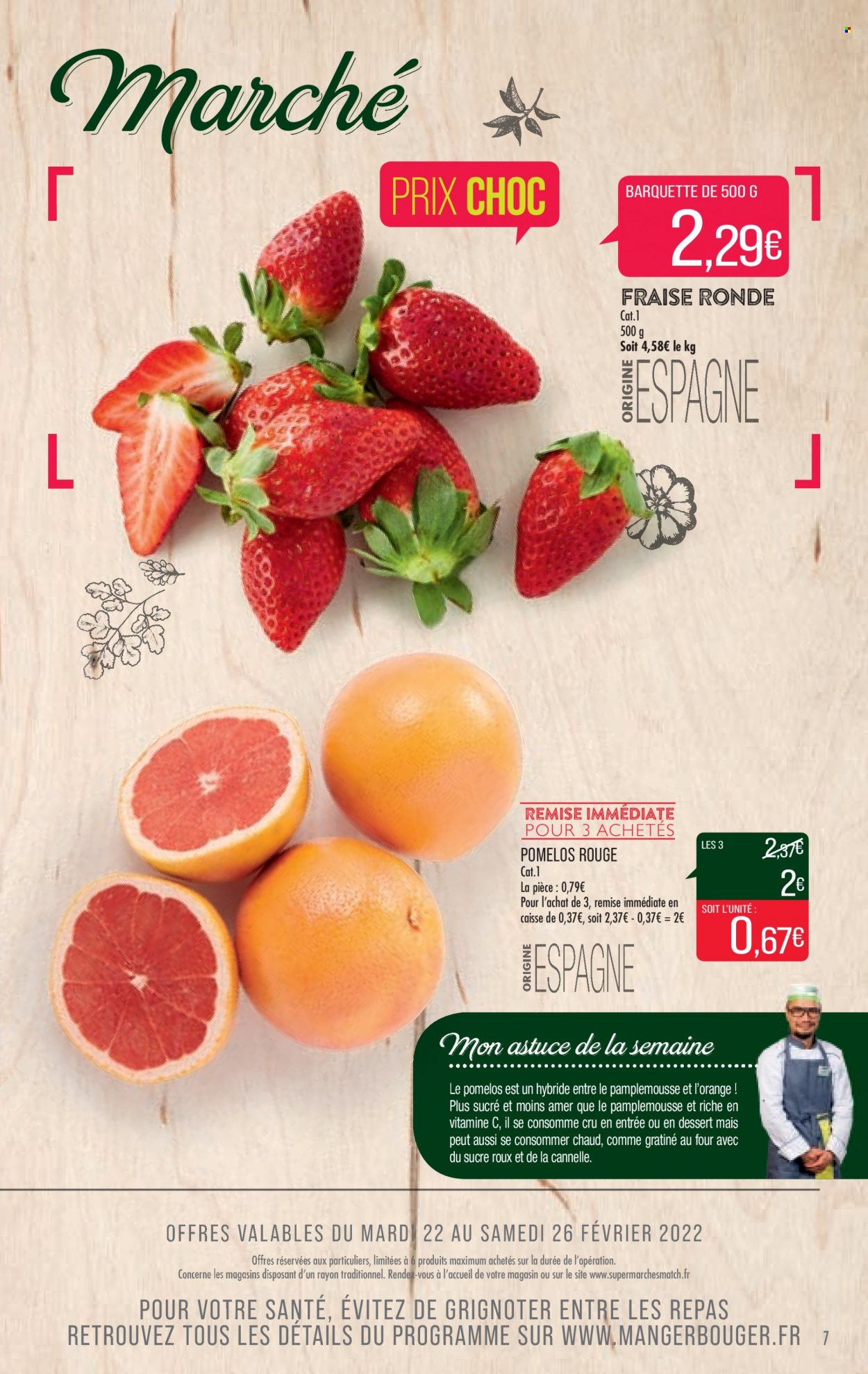 Catalogue Supermarché Match - 22/02/2022 - 06/03/2022. Page 7