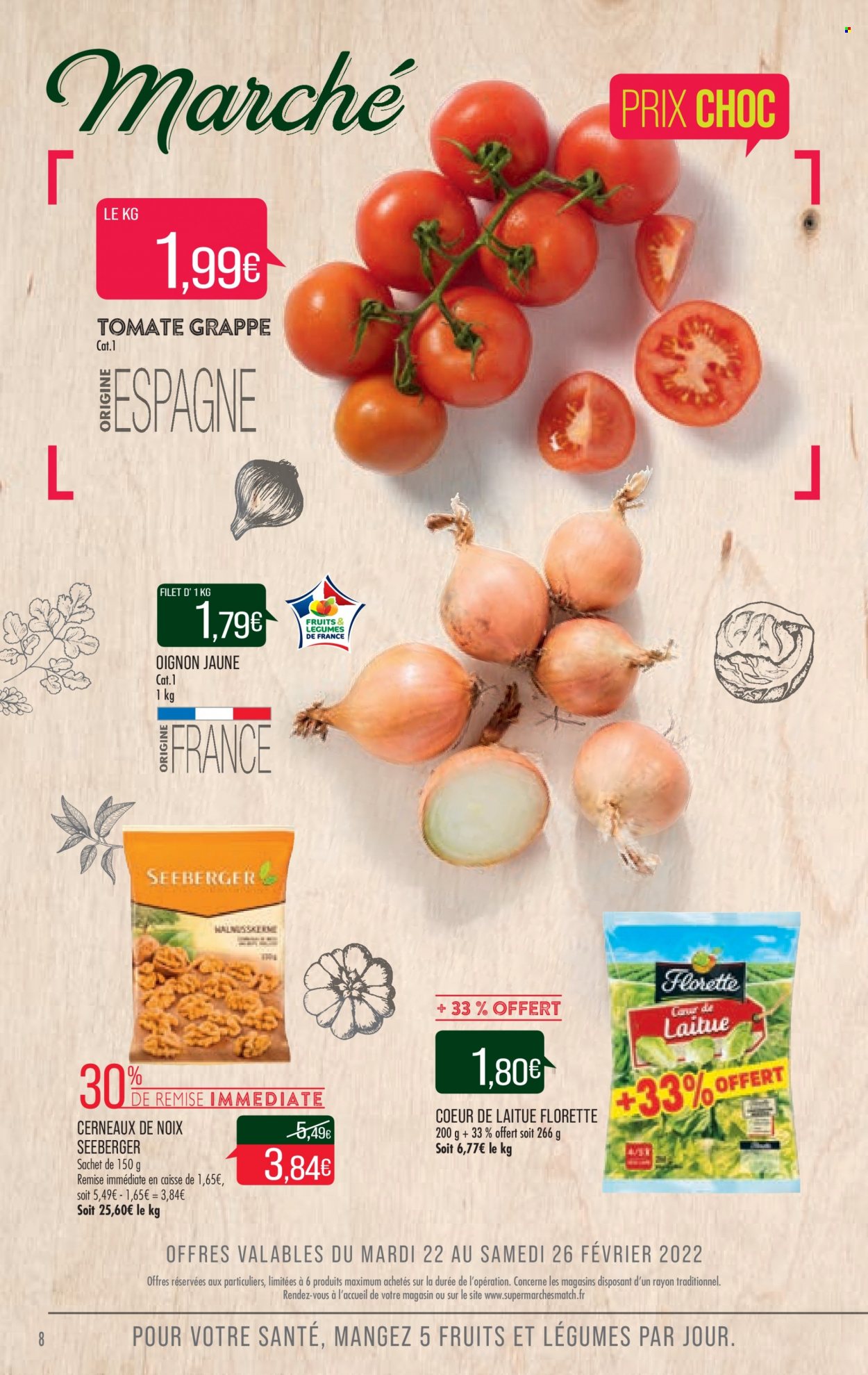Catalogue Supermarché Match - 22/02/2022 - 06/03/2022. Page 8