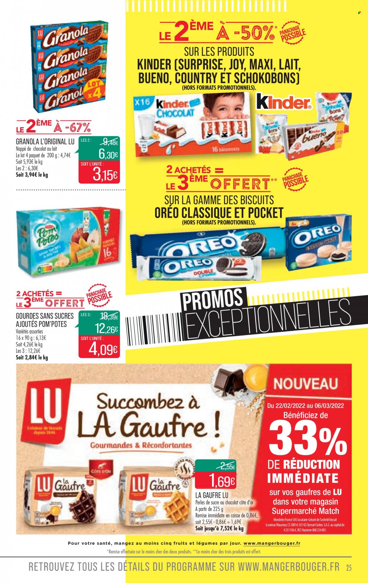 Catalogue Supermarché Match - 22/02/2022 - 06/03/2022. Page 25