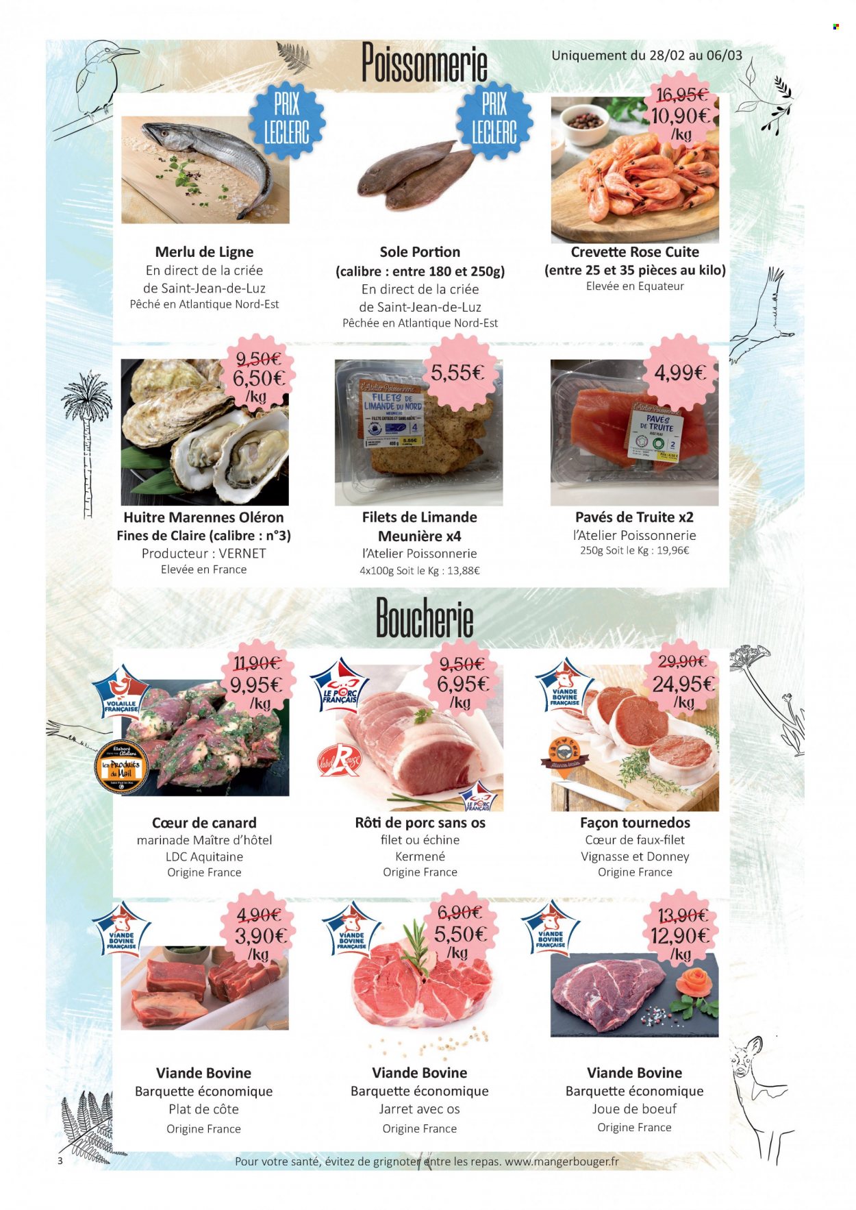 Catalogue E.Leclerc - 28/02/2022 - 12/03/2022. Page 3